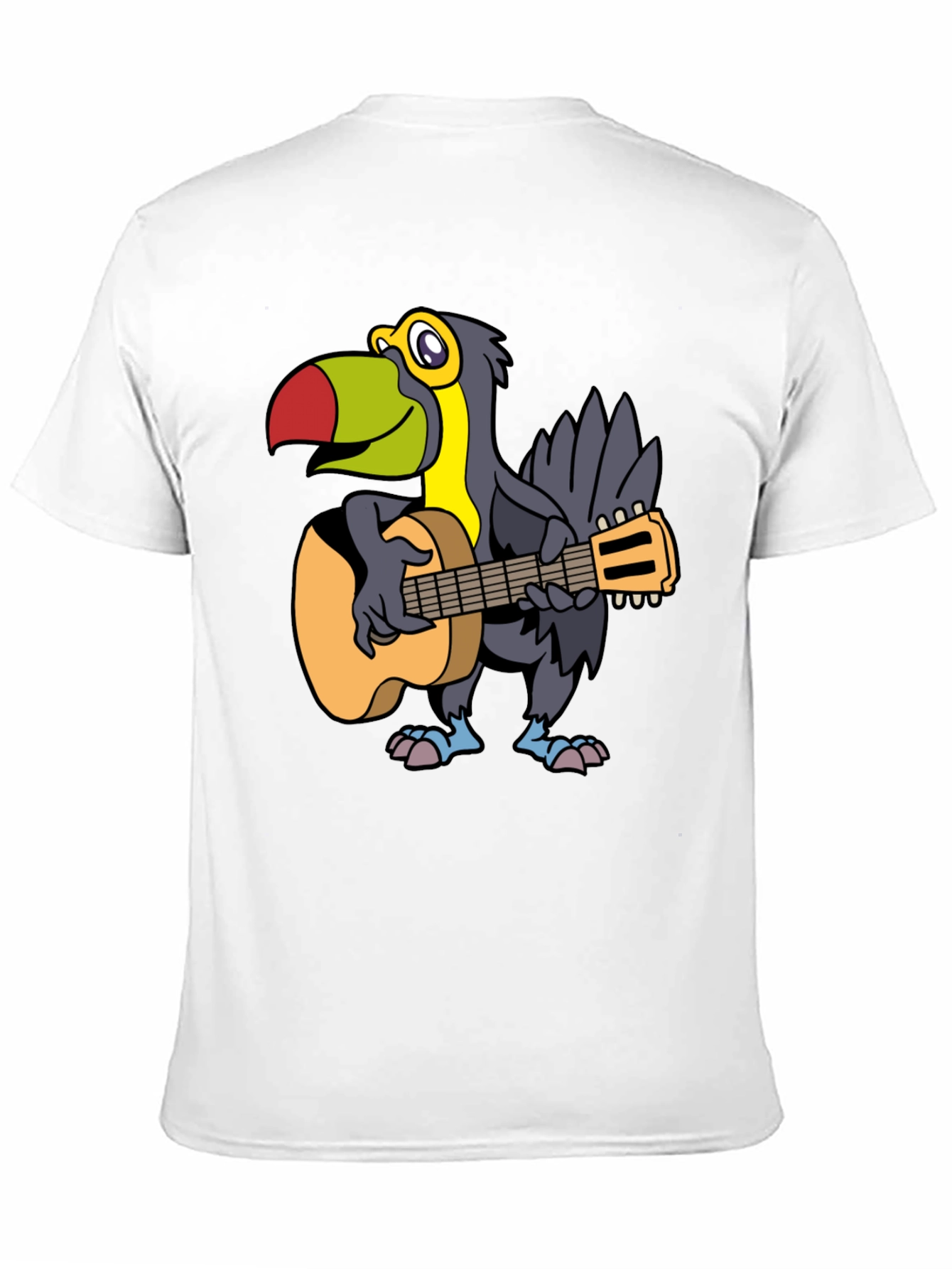 Toucan Guitarist Graphic Tee