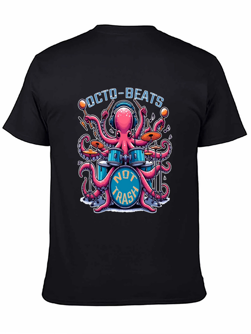 Octo-Beats Graphic T-Shirt