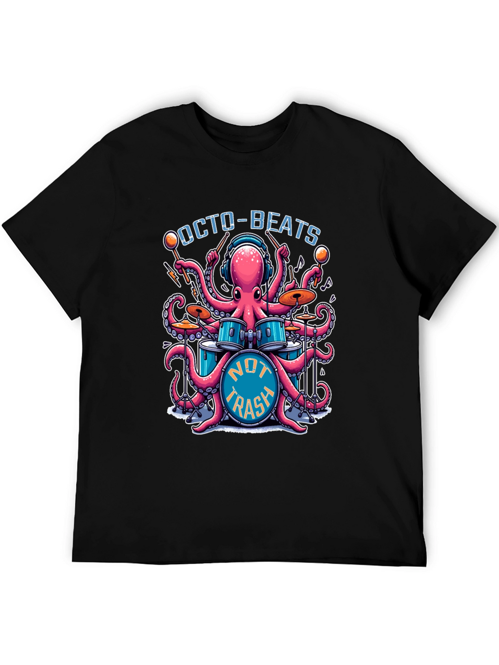 Octo-Beats Graphic T-Shirt