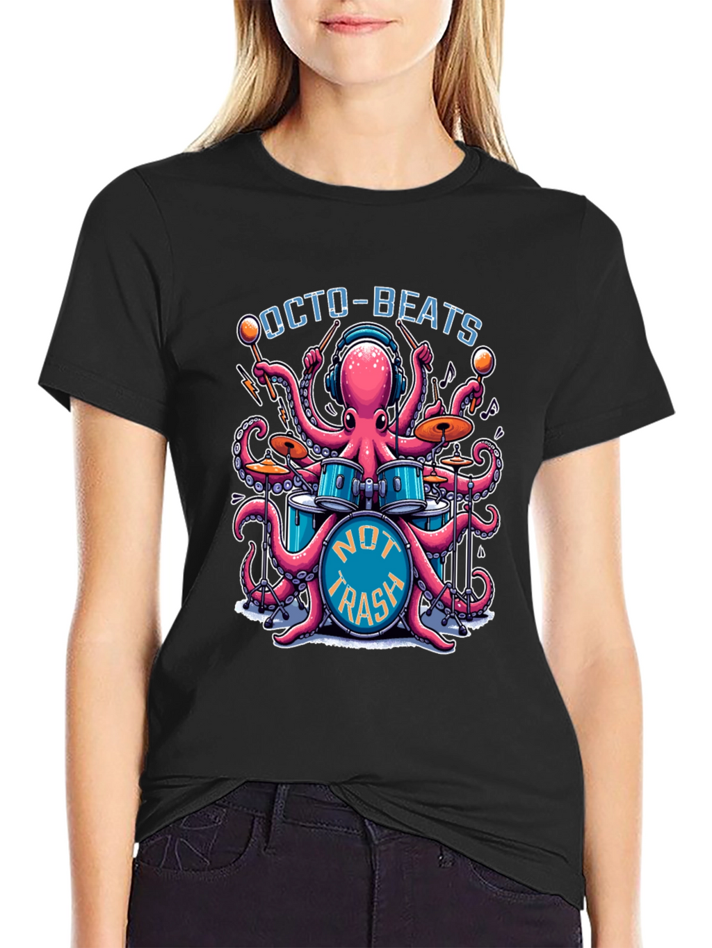 Octo-Beats Graphic T-Shirt