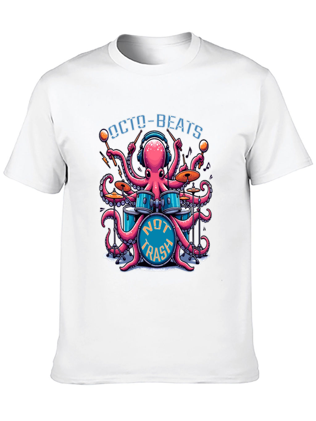 Octo-Beats Graphic T-Shirt