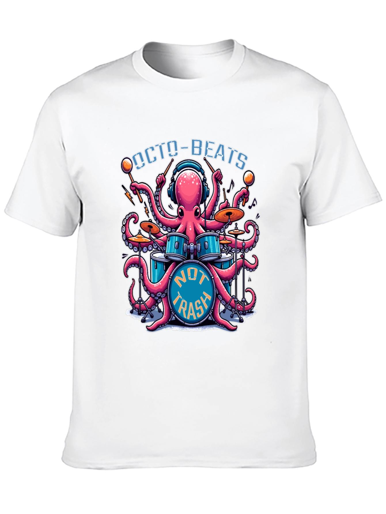 Octo-Beats Graphic T-Shirt