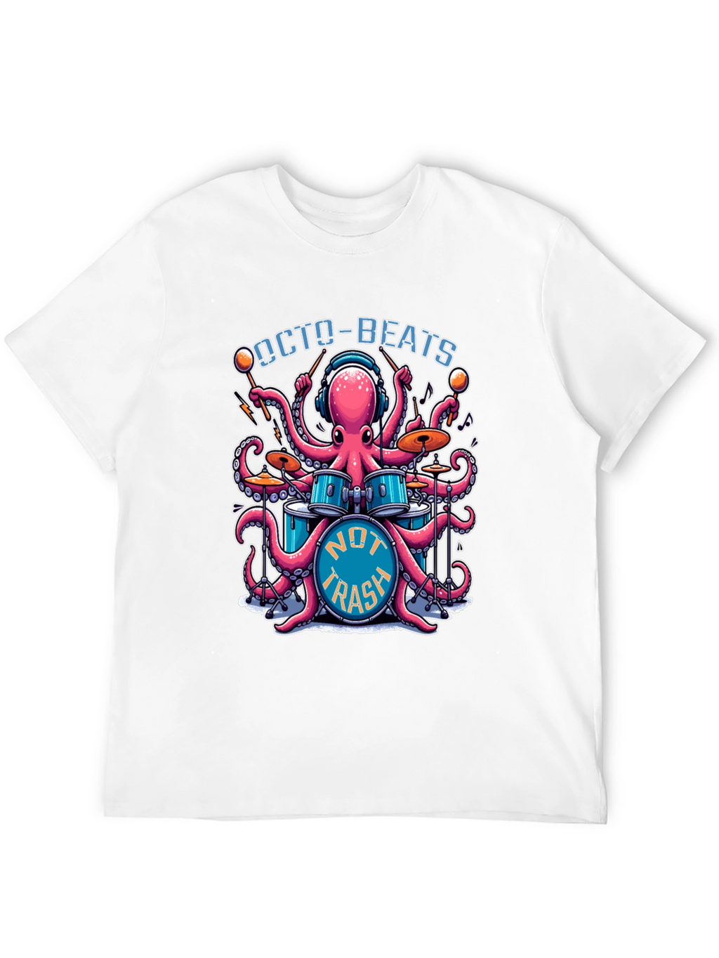 Octo-Beats Graphic T-Shirt