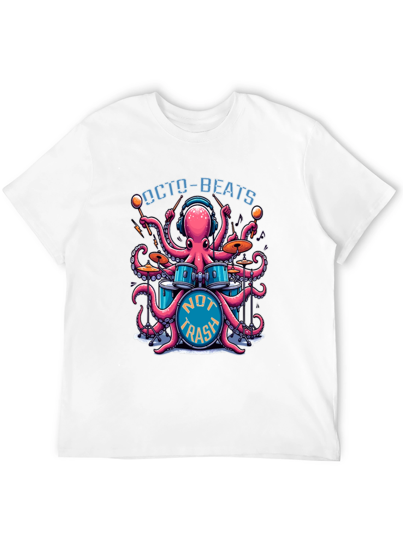 Octo-Beats Graphic T-Shirt