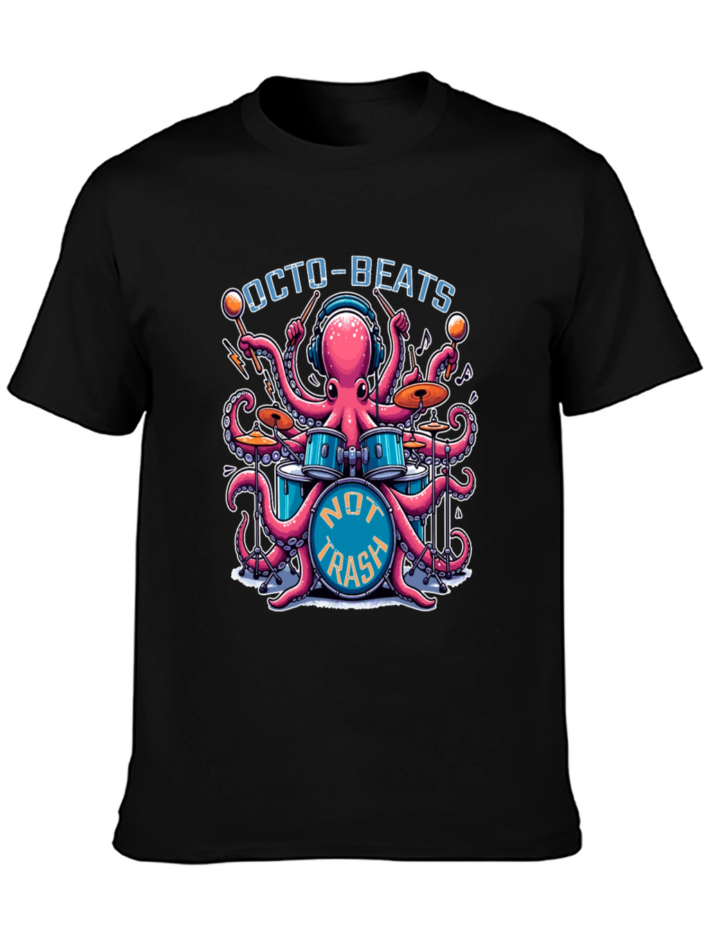 Octo-Beats Graphic T-Shirt