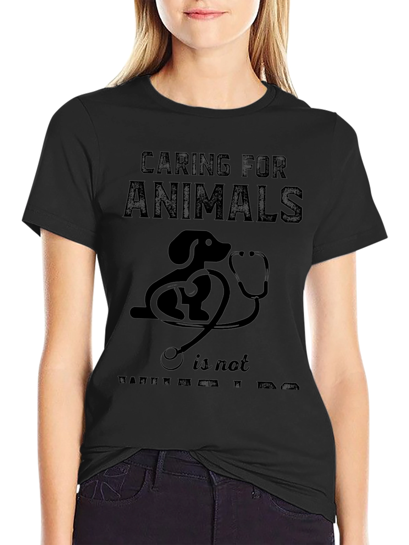 Caring for Animals T-Shirt - Vet Life Tee