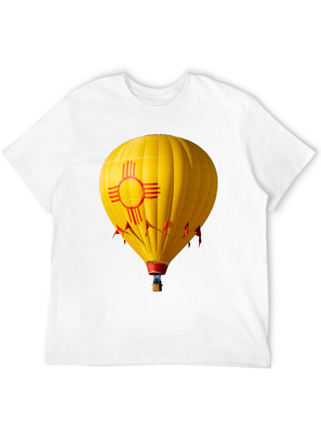 New Mexico Zia Hot Air Balloon T-Shirt