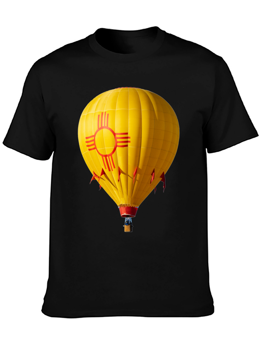 New Mexico Zia Hot Air Balloon T-Shirt