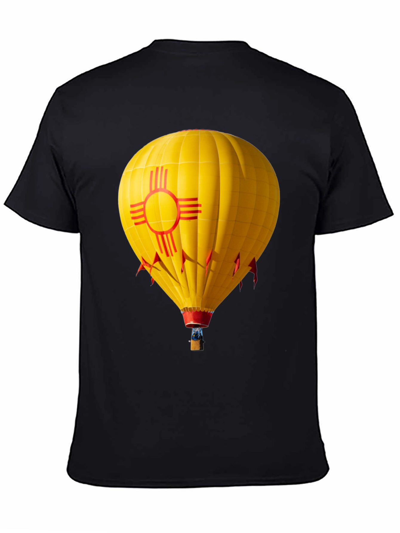 New Mexico Zia Hot Air Balloon T-Shirt