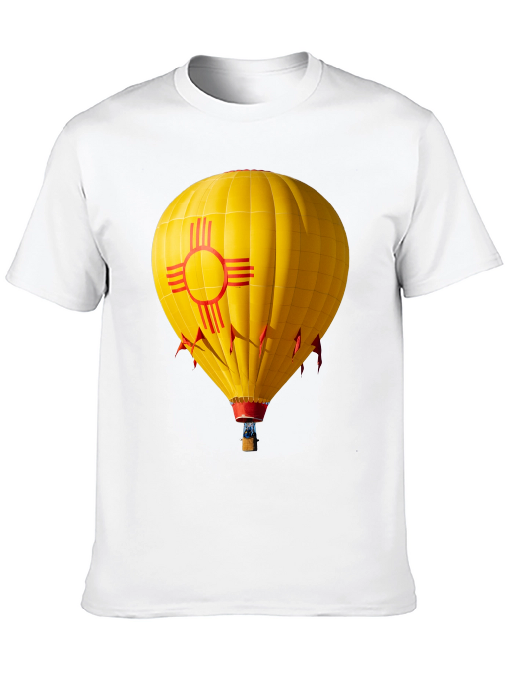 New Mexico Zia Hot Air Balloon T-Shirt