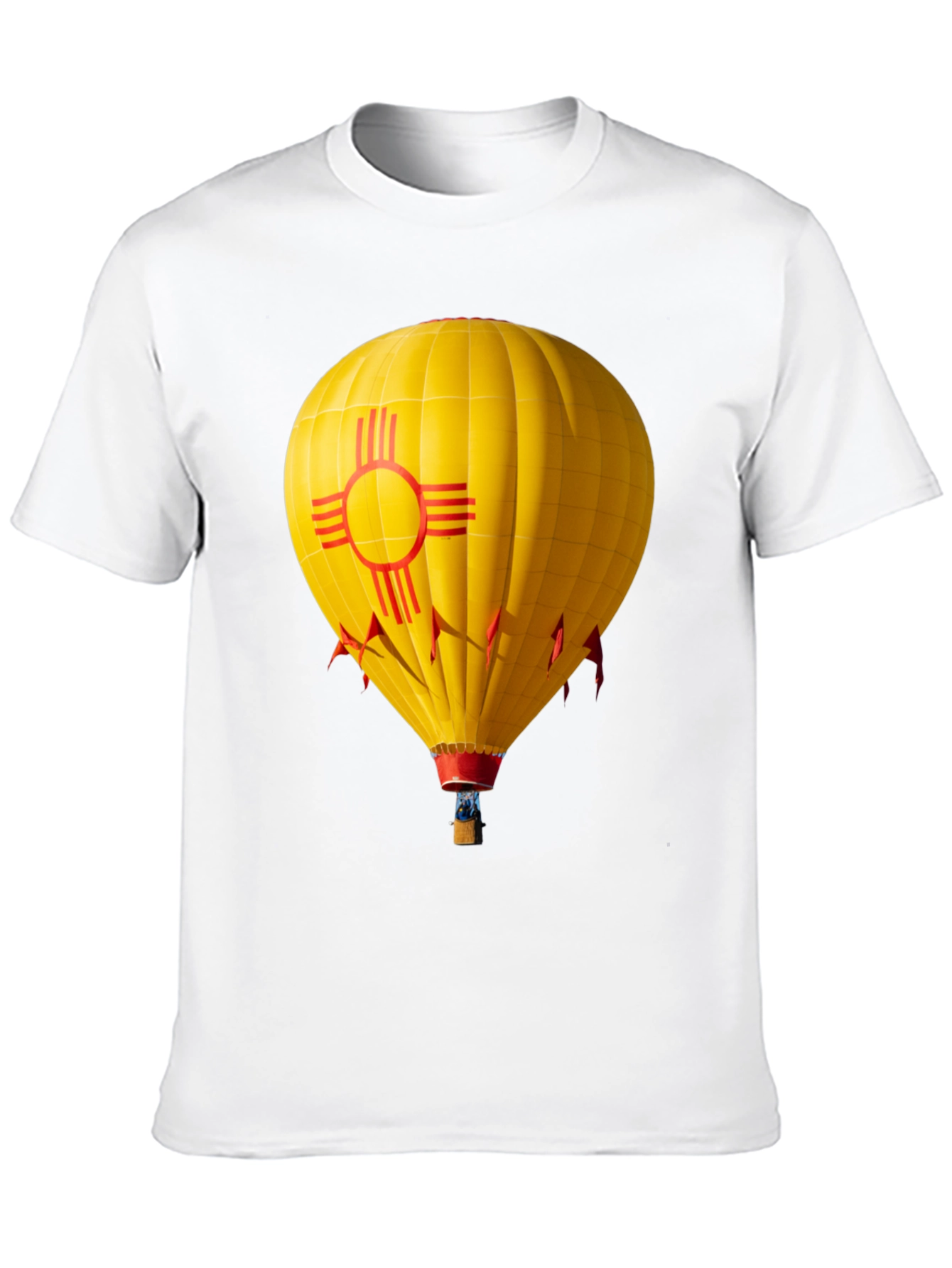 New Mexico Zia Hot Air Balloon T-Shirt