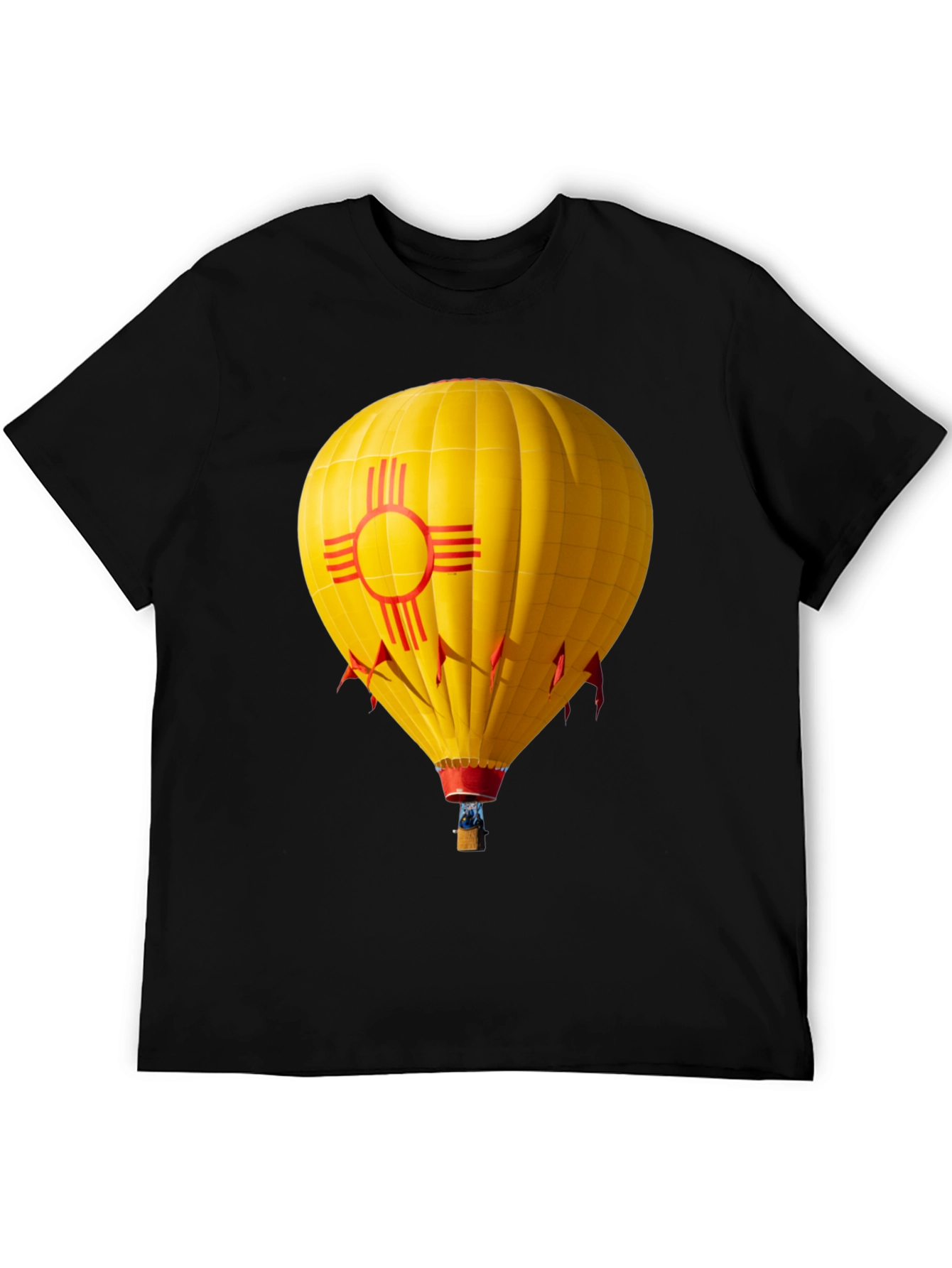 New Mexico Zia Hot Air Balloon T-Shirt