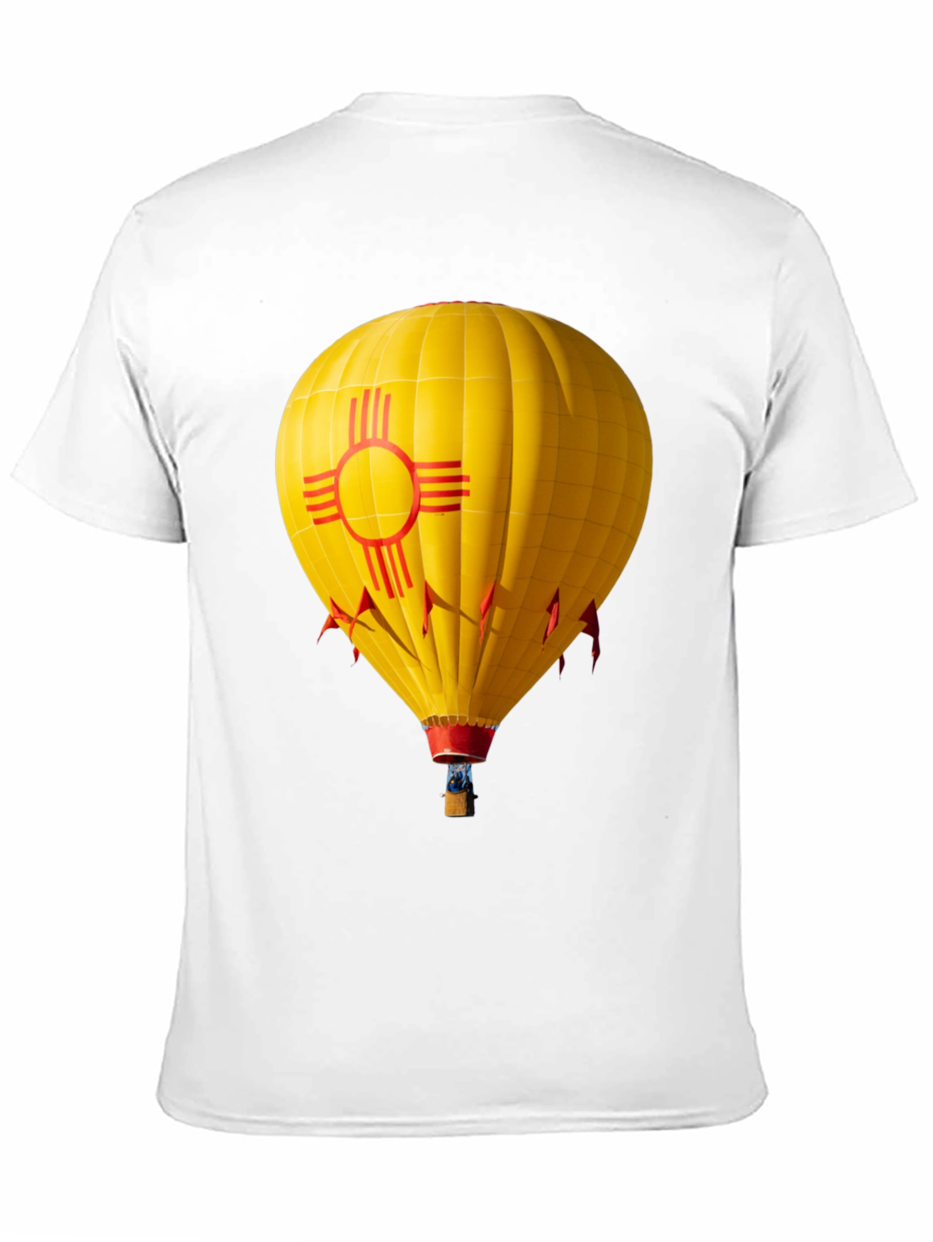 New Mexico Zia Hot Air Balloon T-Shirt