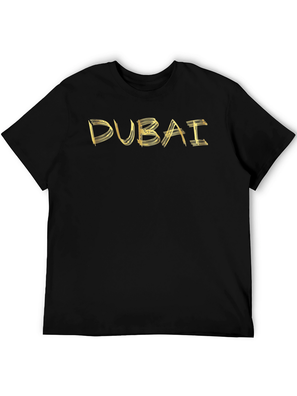 Dubai Graphic Tee - Mens Black T-Shirt