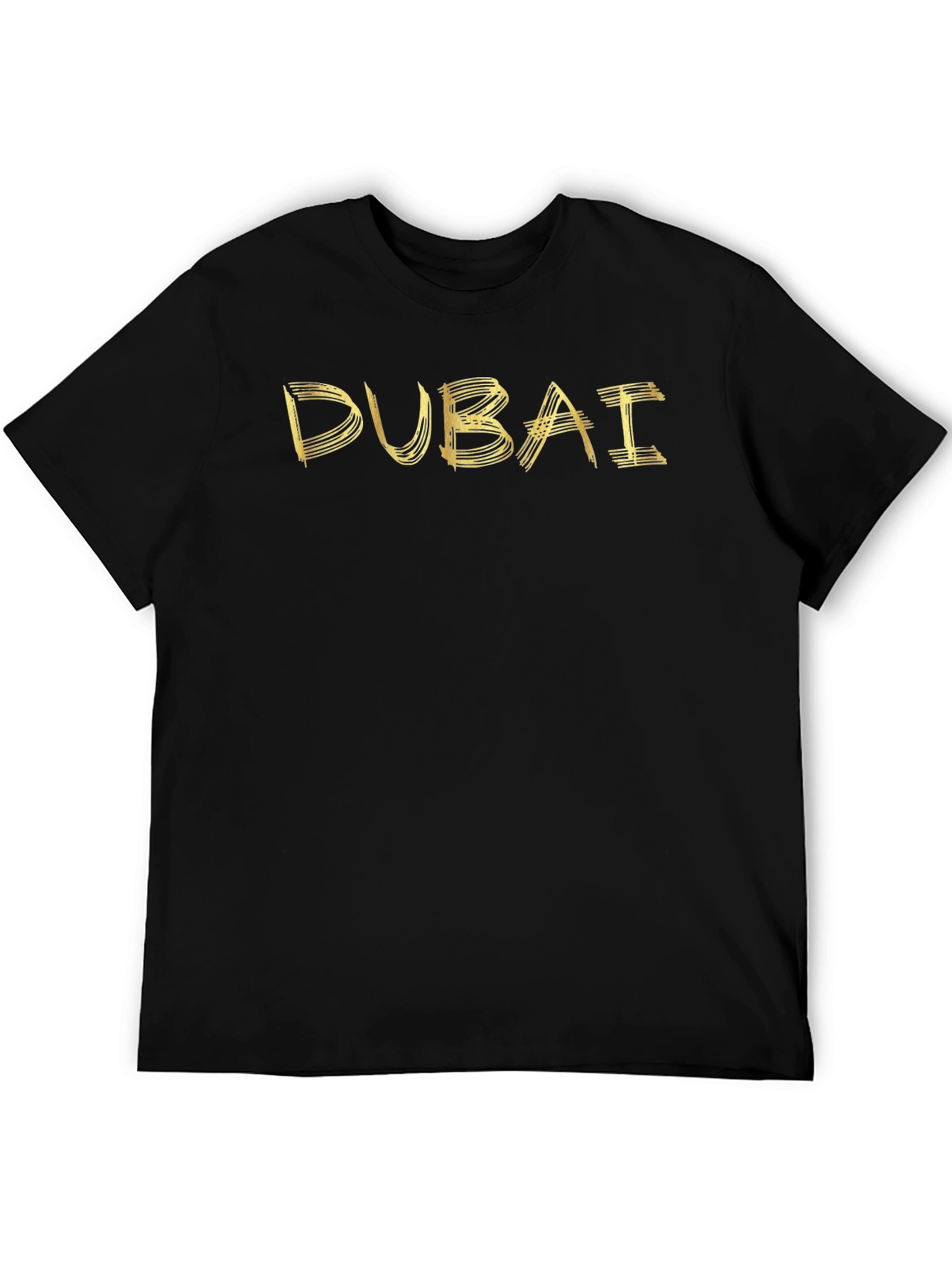 Dubai Graphic Tee - Mens Black T-Shirt