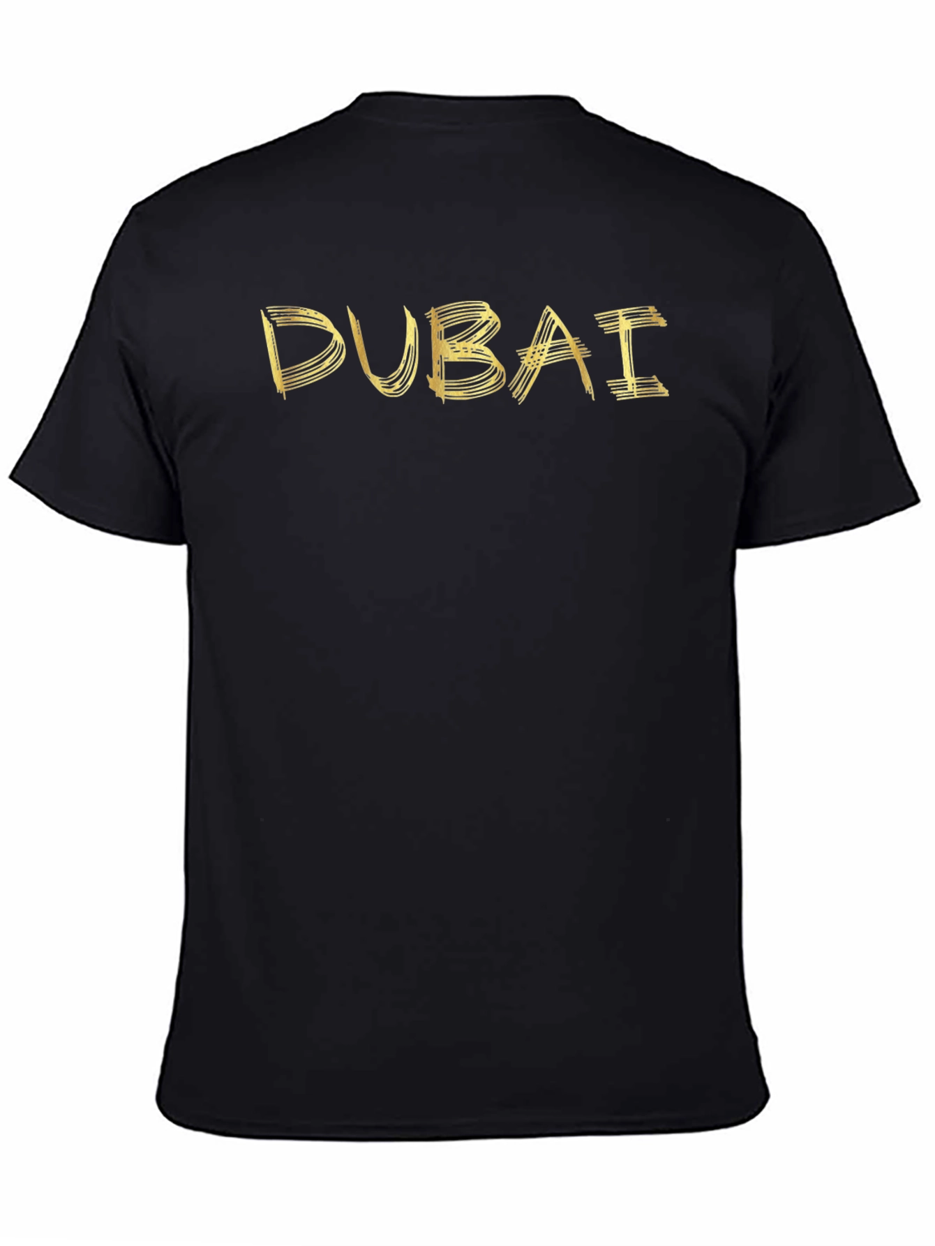 Dubai Graphic Tee - Mens Black T-Shirt