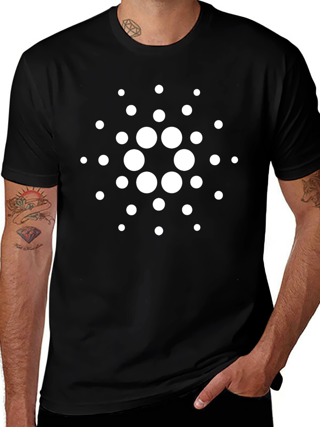 Cardano ADA Crypto Black T-Shirt
