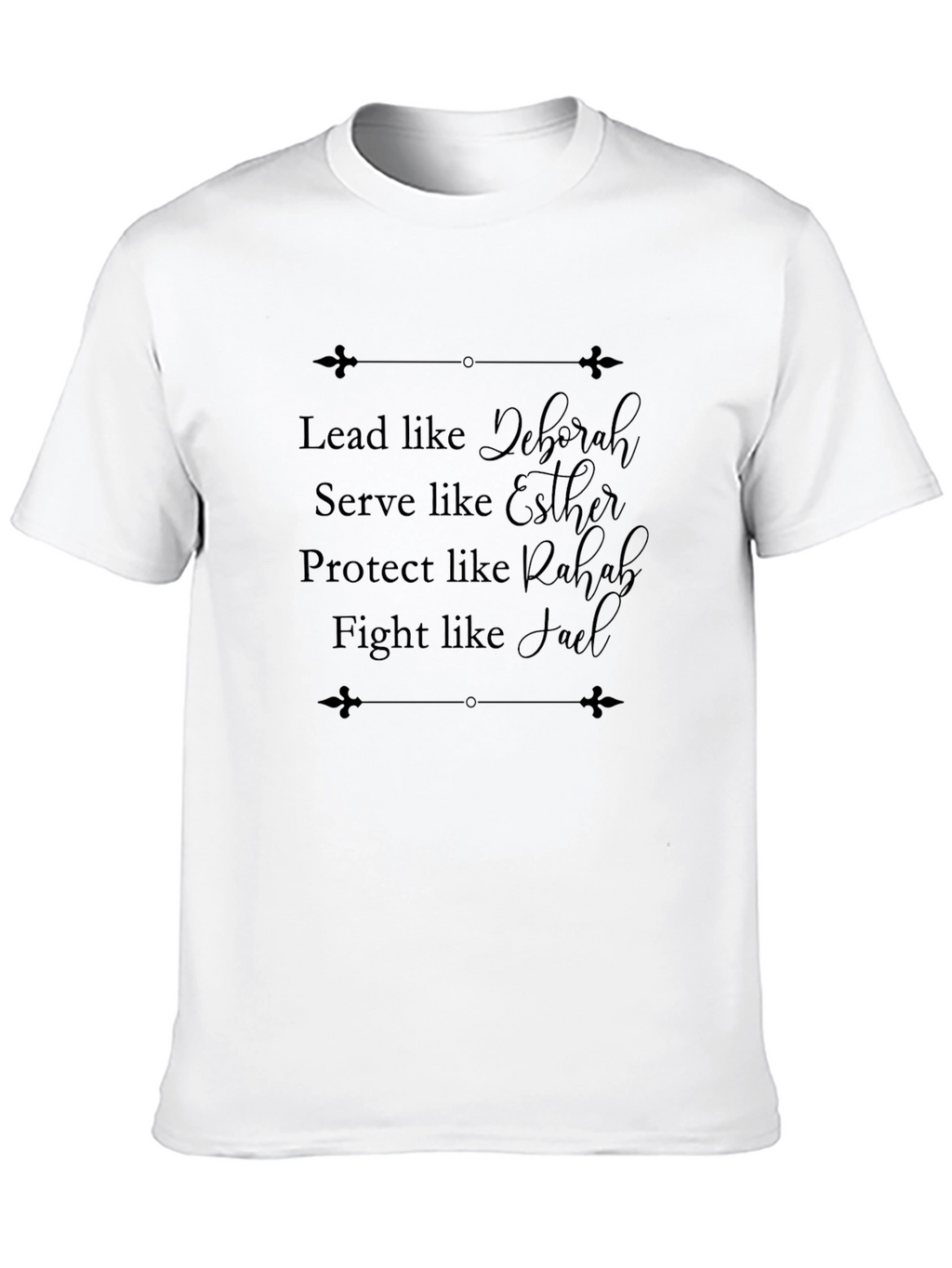 Inspirational Women Black T-Shirt