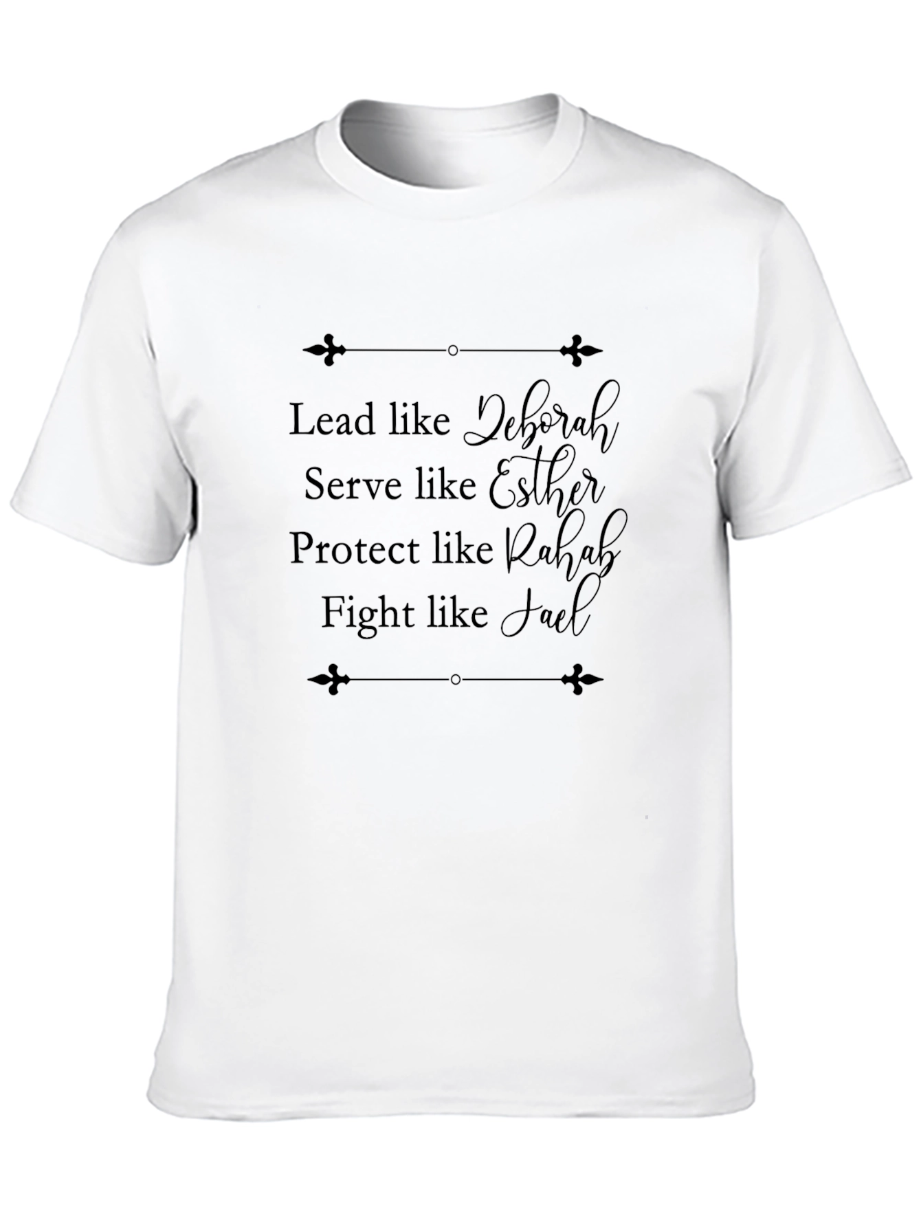 Inspirational Women Black T-Shirt
