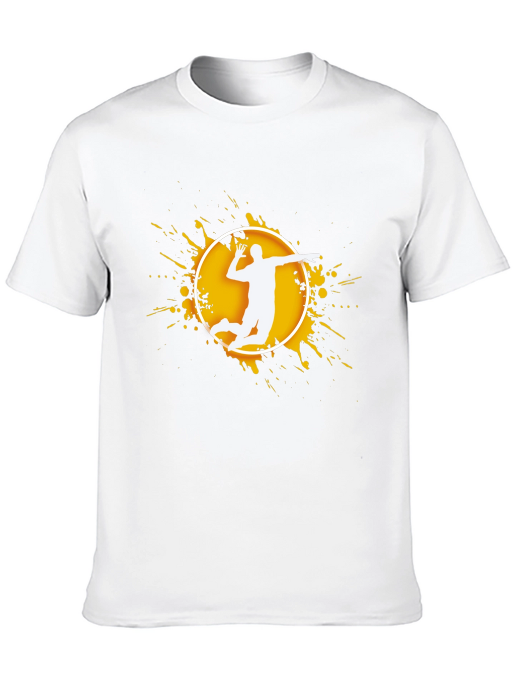 Volleyball Player Graphic T-Shirt