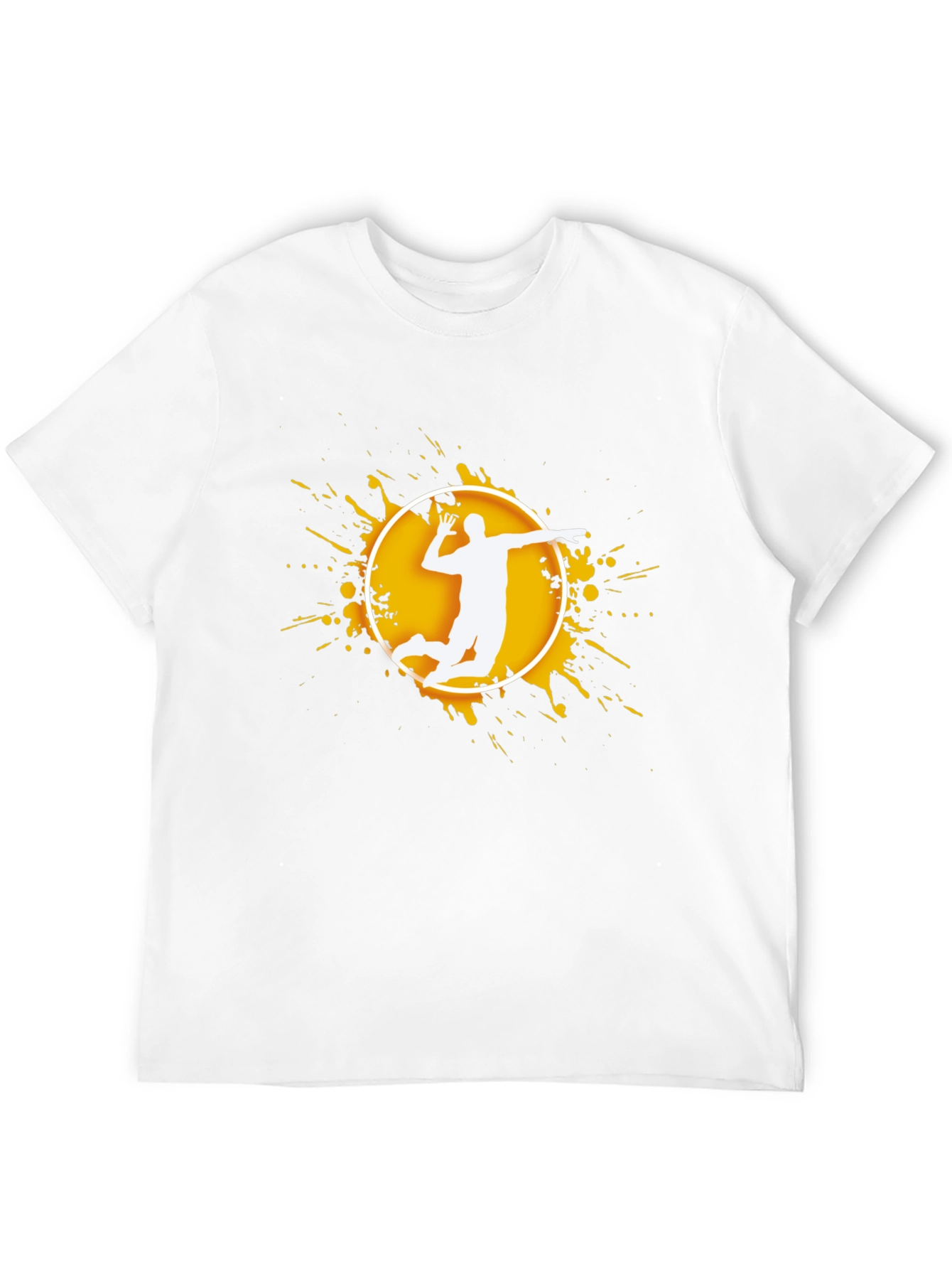 Volleyball Player Graphic T-Shirt