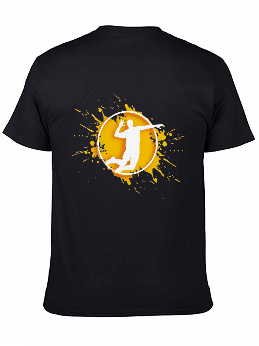 Volleyball Player Graphic T-Shirt