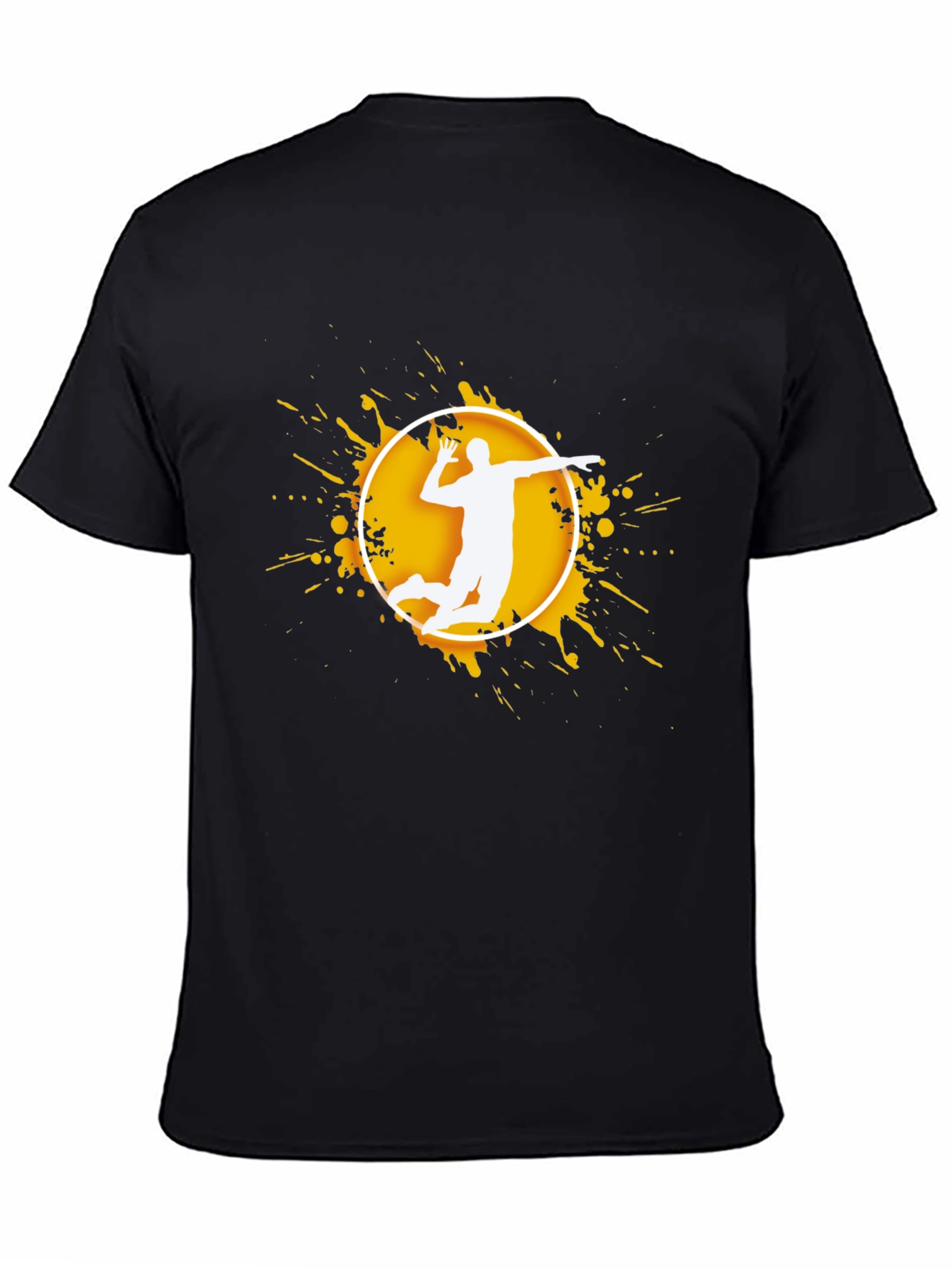 Volleyball Player Graphic T-Shirt