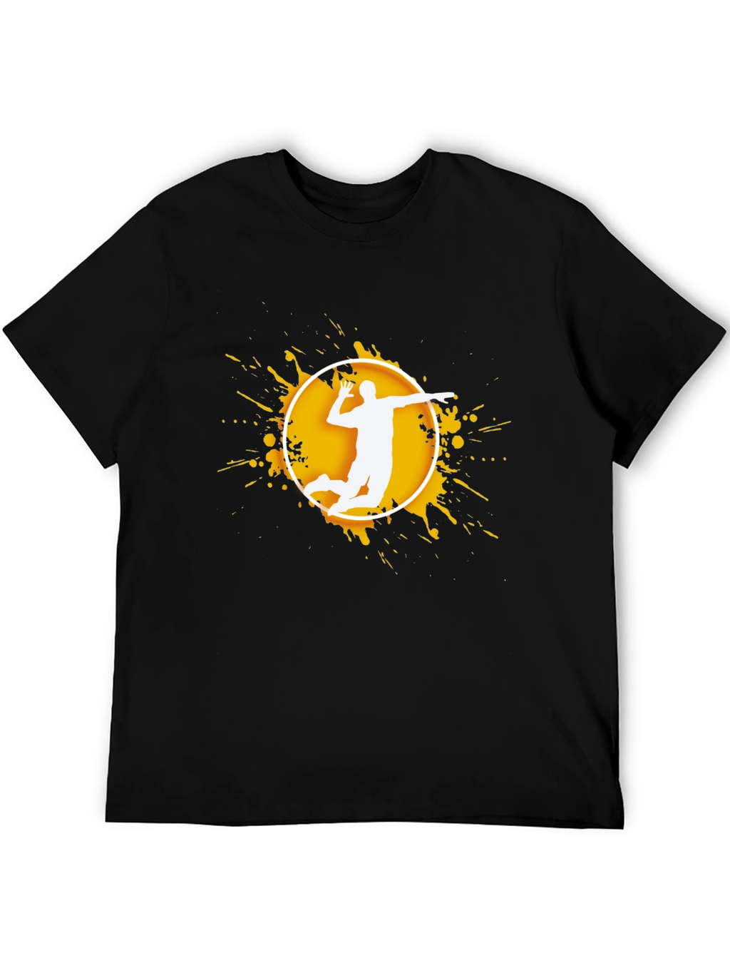 Volleyball Player Graphic T-Shirt