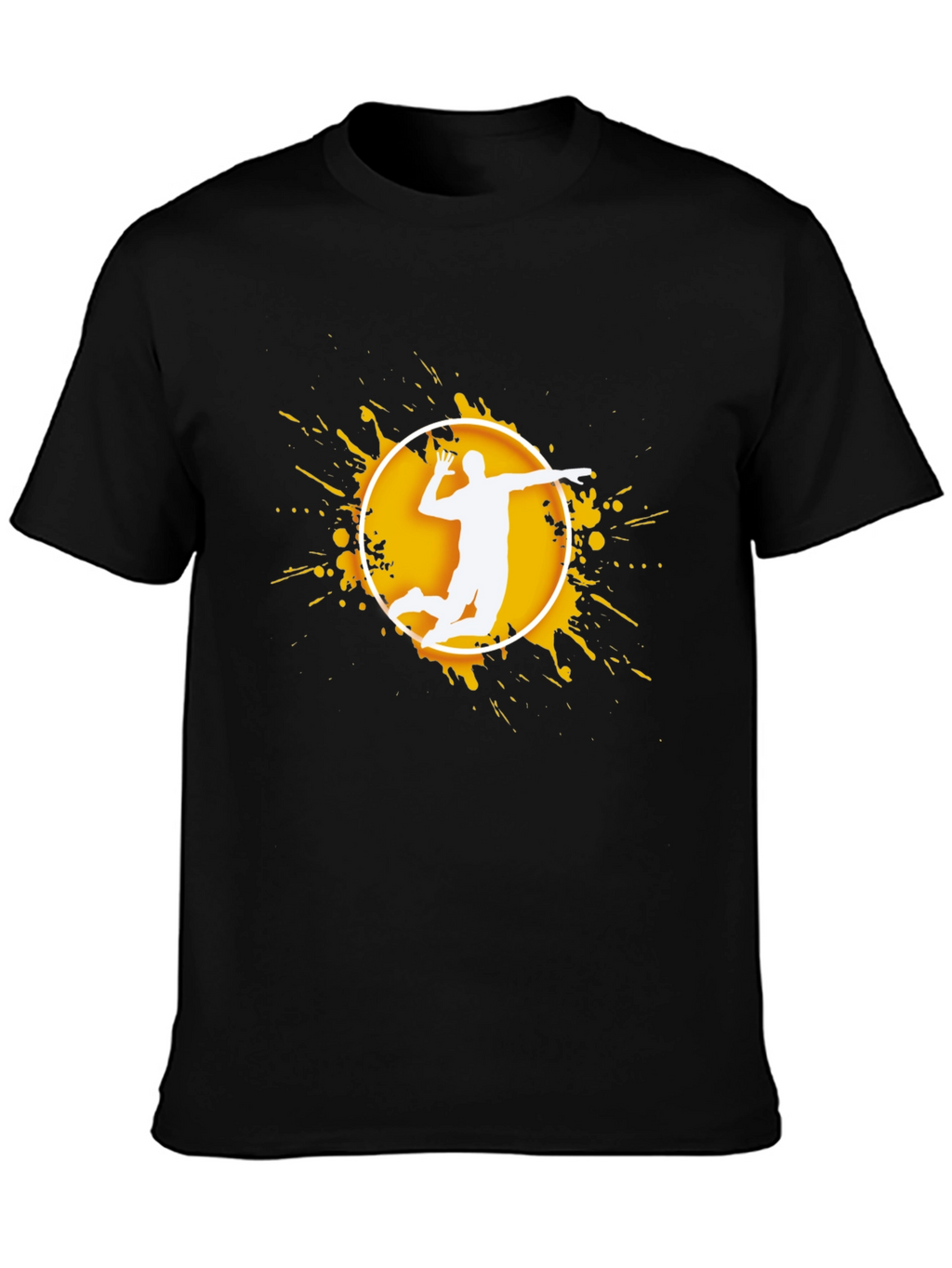 Volleyball Player Graphic T-Shirt
