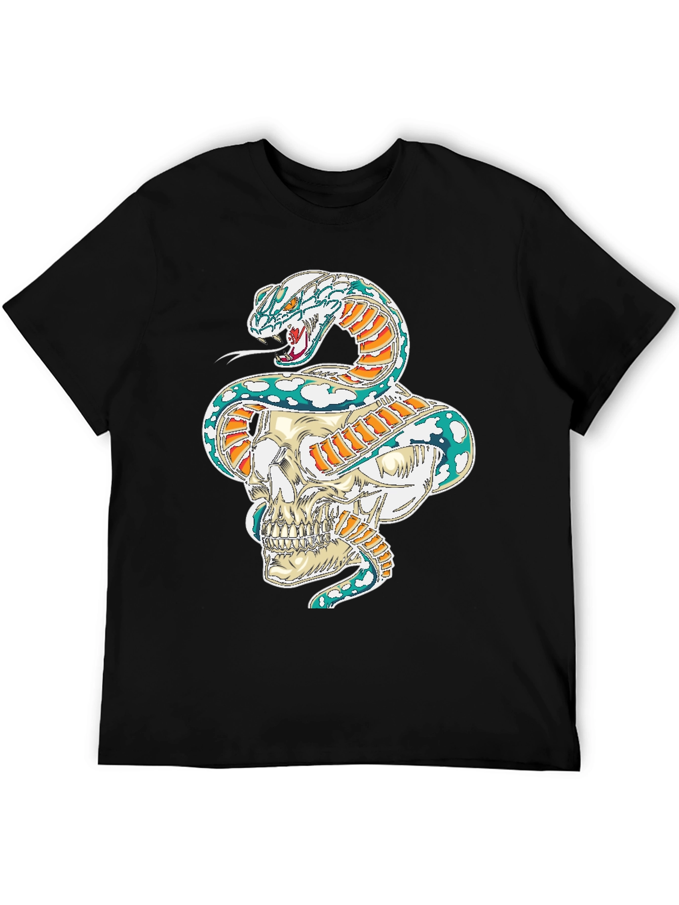 Skull & Serpent Graphic Tee