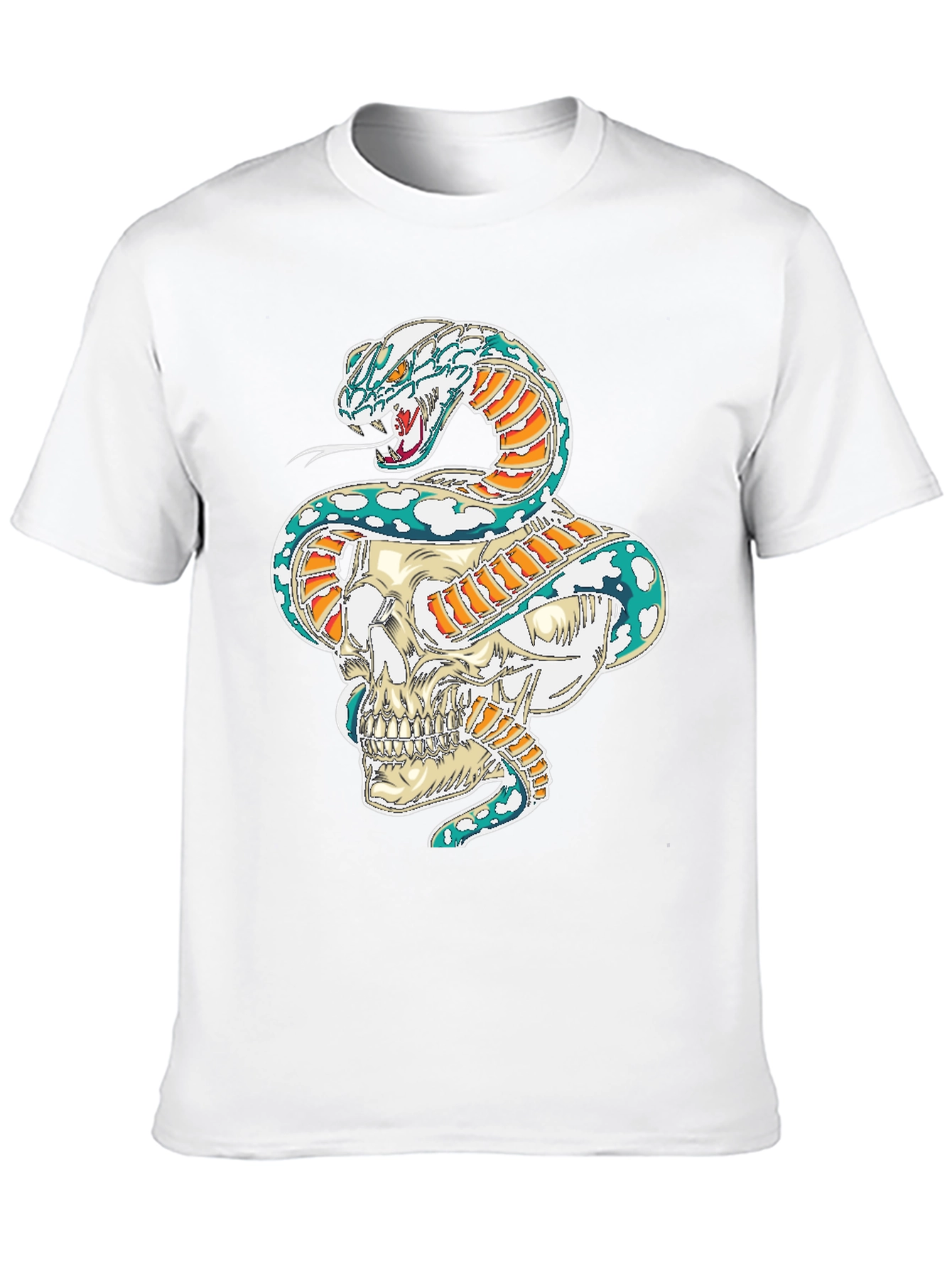 Skull & Serpent Graphic Tee