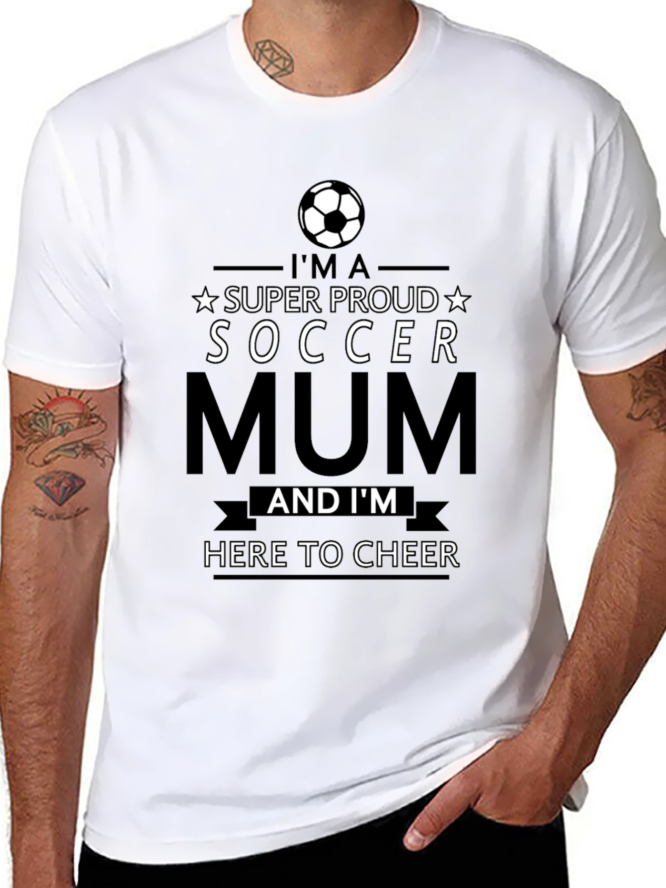 Proud Soccer Mum T-Shirt