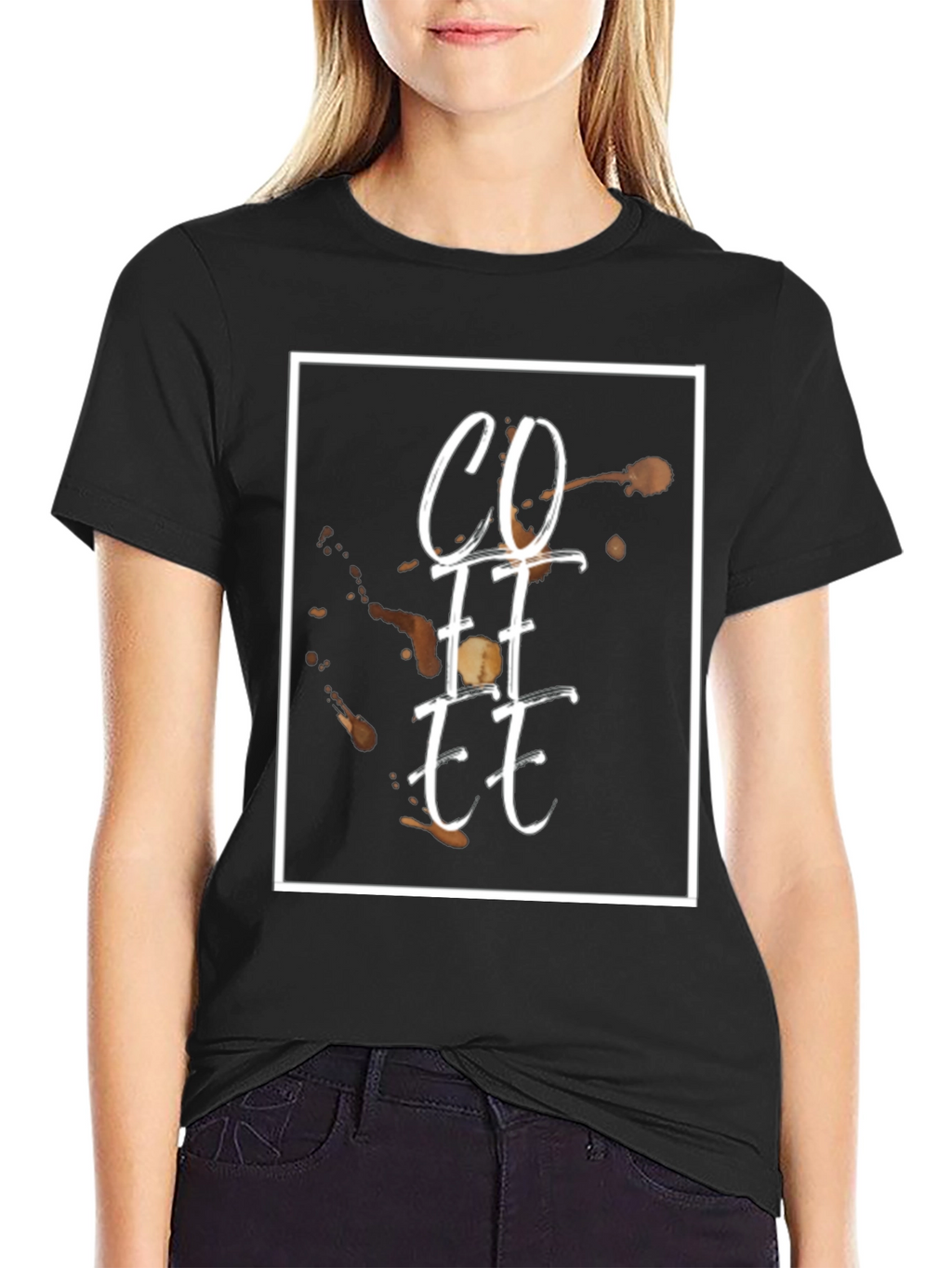 Coffee Graphic Tee - Stylish Black T-Shirt
