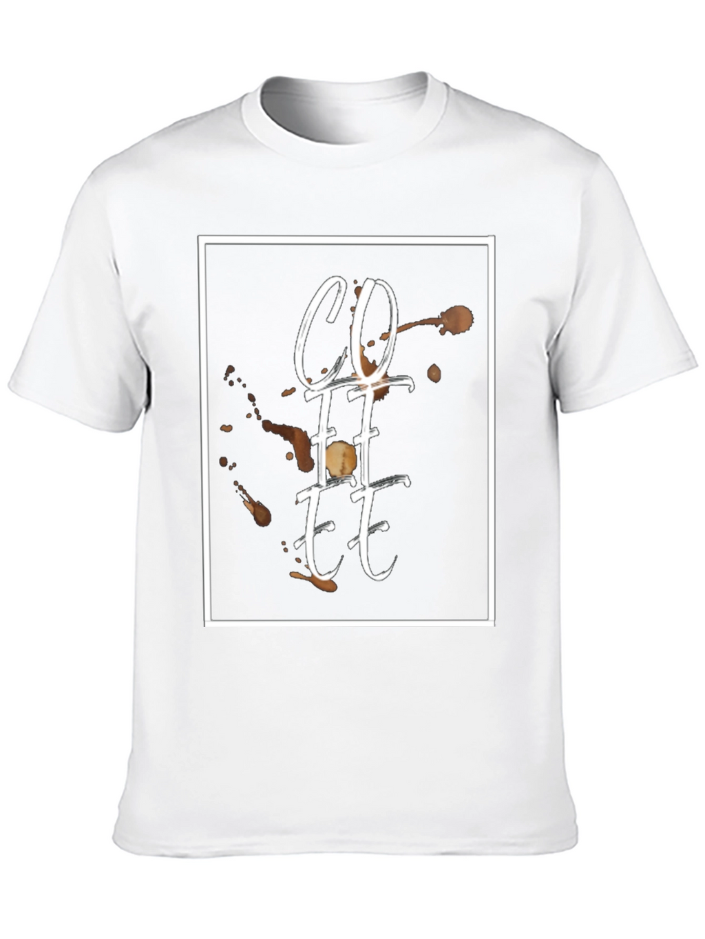 Coffee Graphic Tee - Stylish Black T-Shirt