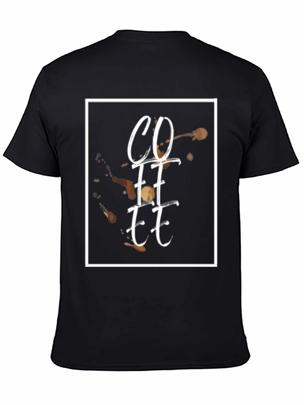 Coffee Graphic Tee - Stylish Black T-Shirt
