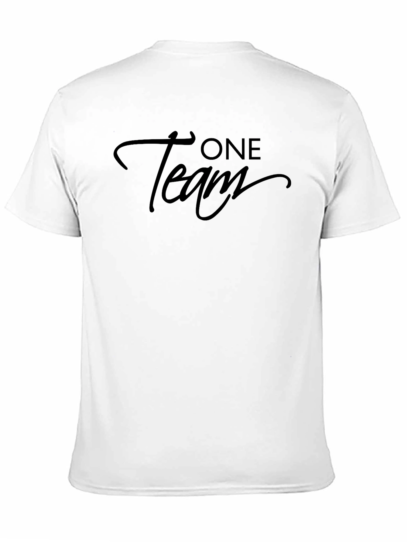One Team Black T-Shirt