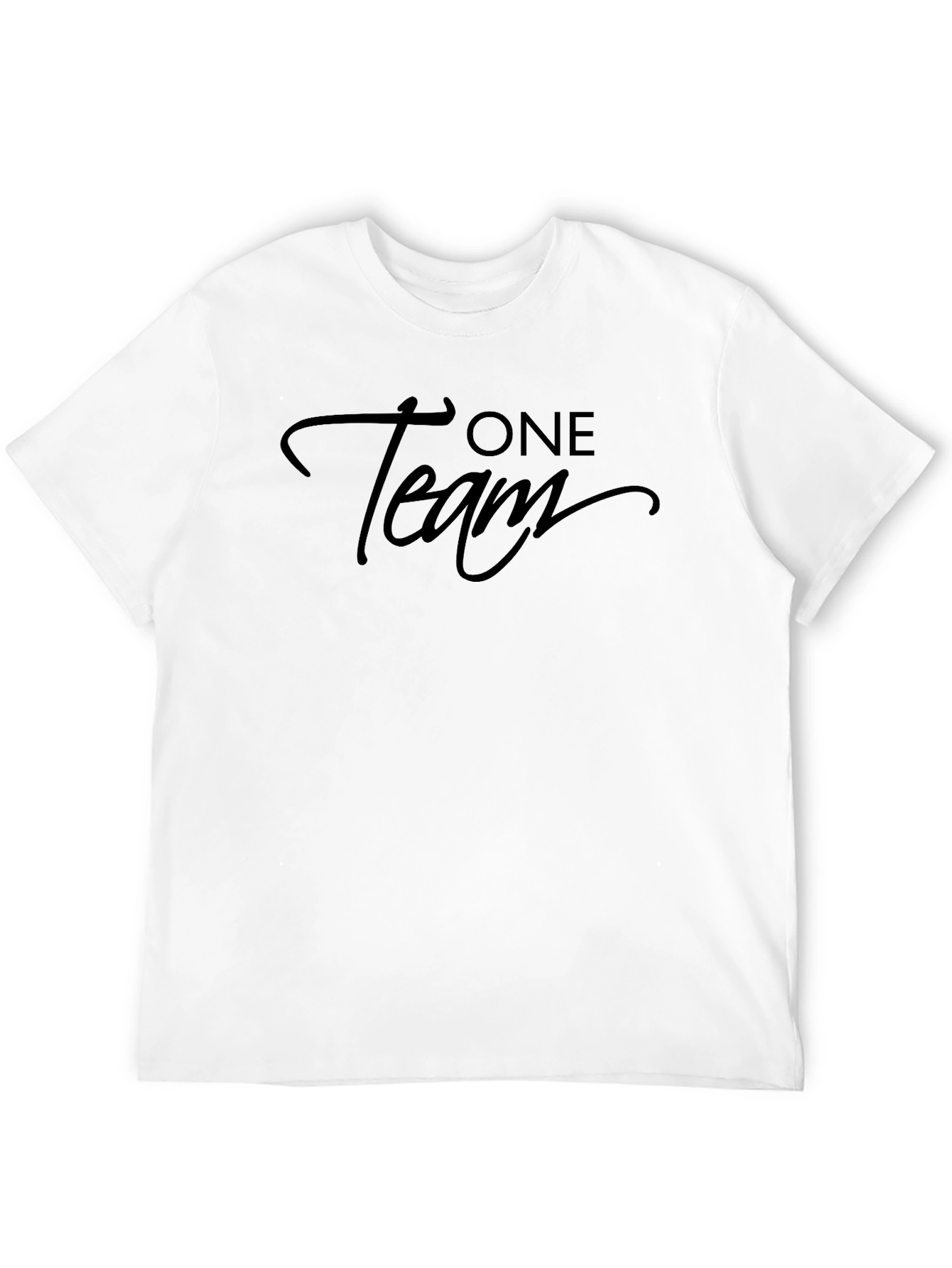 One Team Black T-Shirt