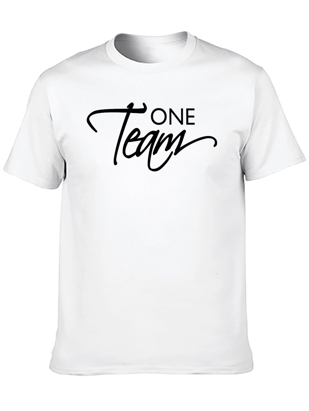 One Team Black T-Shirt