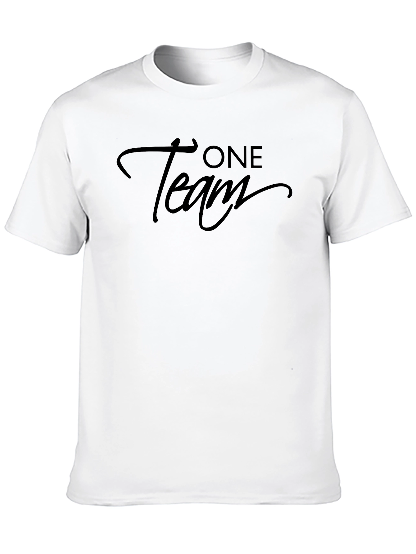 One Team Black T-Shirt