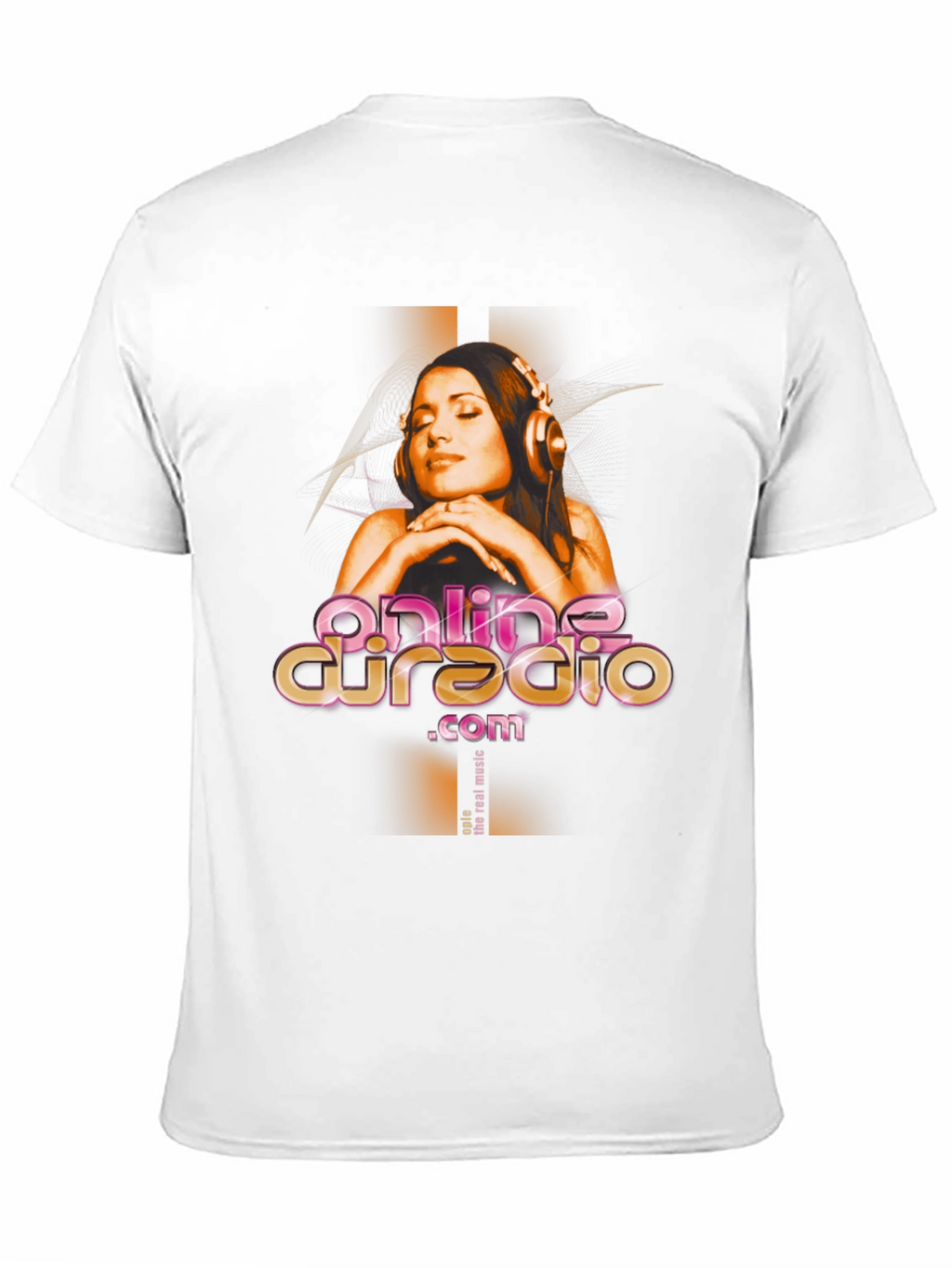 Online DJ Radio Graphic T-Shirt - Black