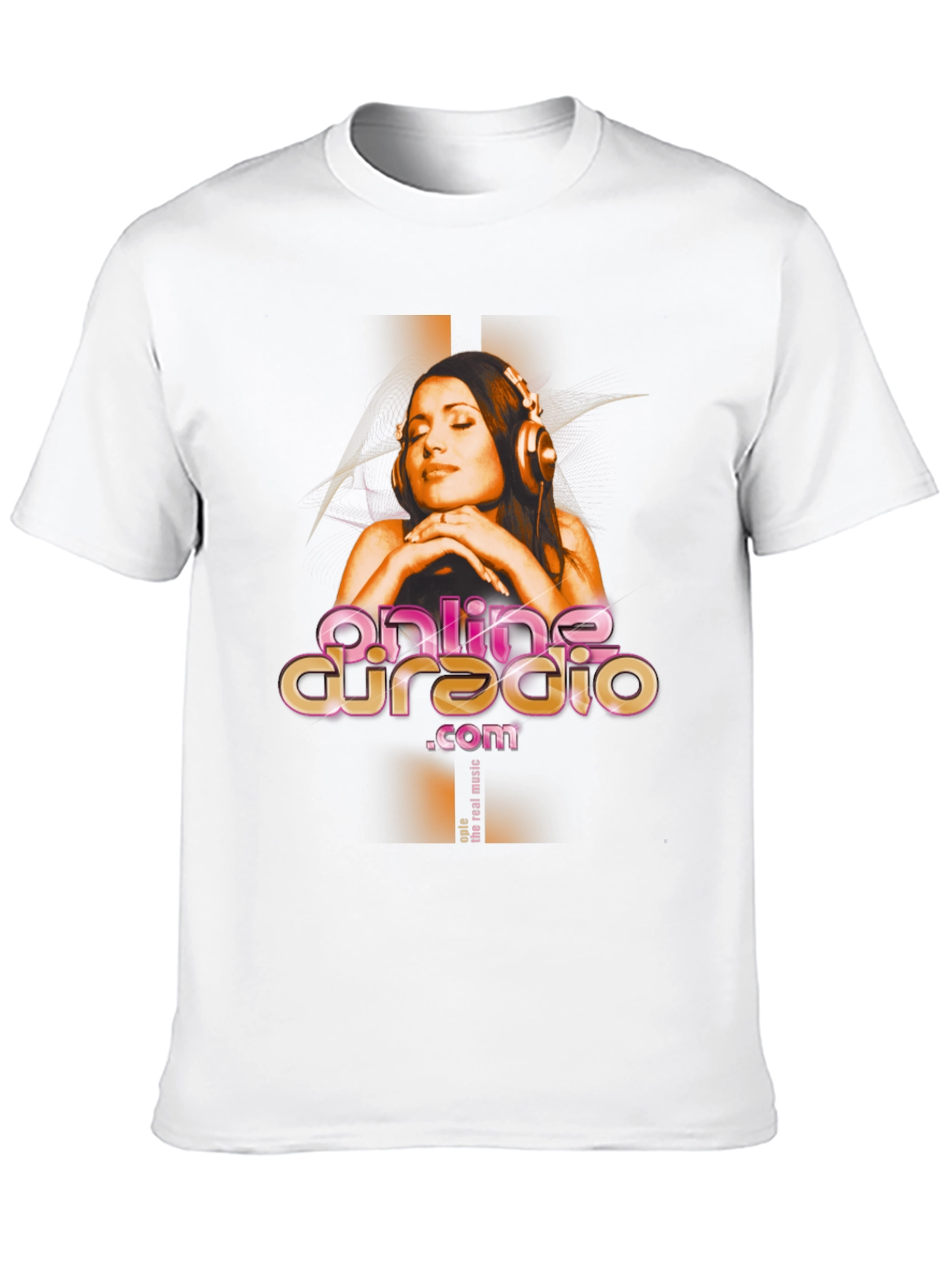 Online DJ Radio Graphic T-Shirt - Black