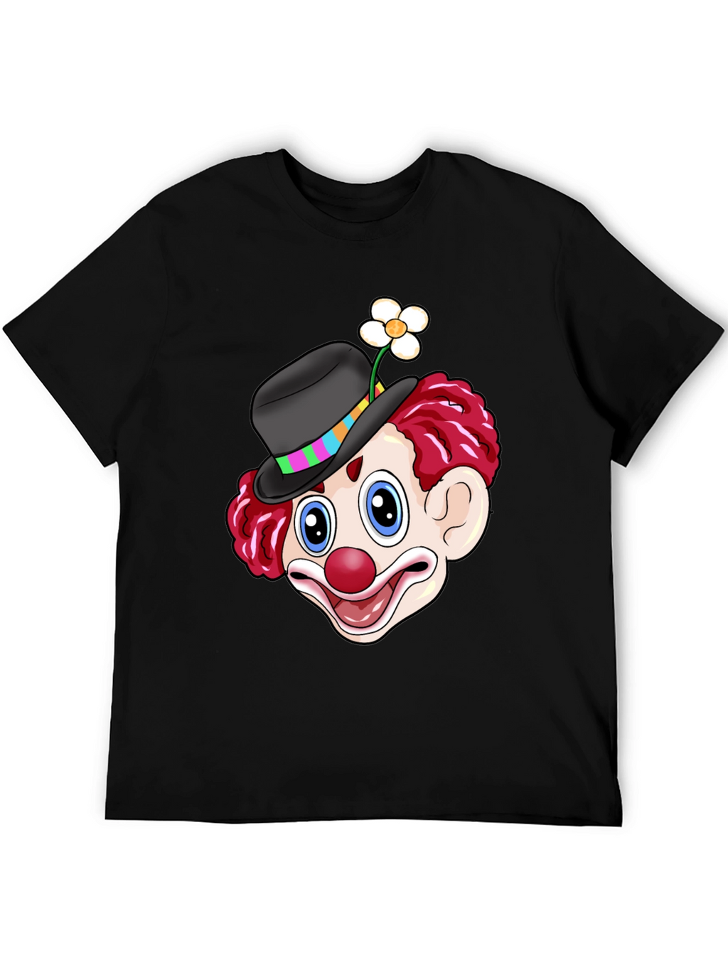 Clown Graphic Tee - Fun Novelty Shirt