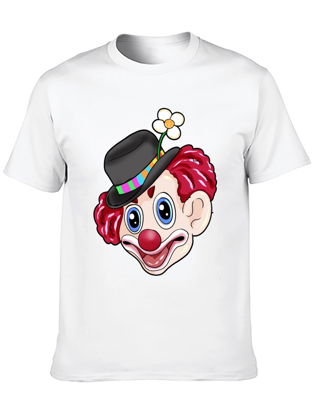 Clown Graphic Tee - Fun Novelty Shirt