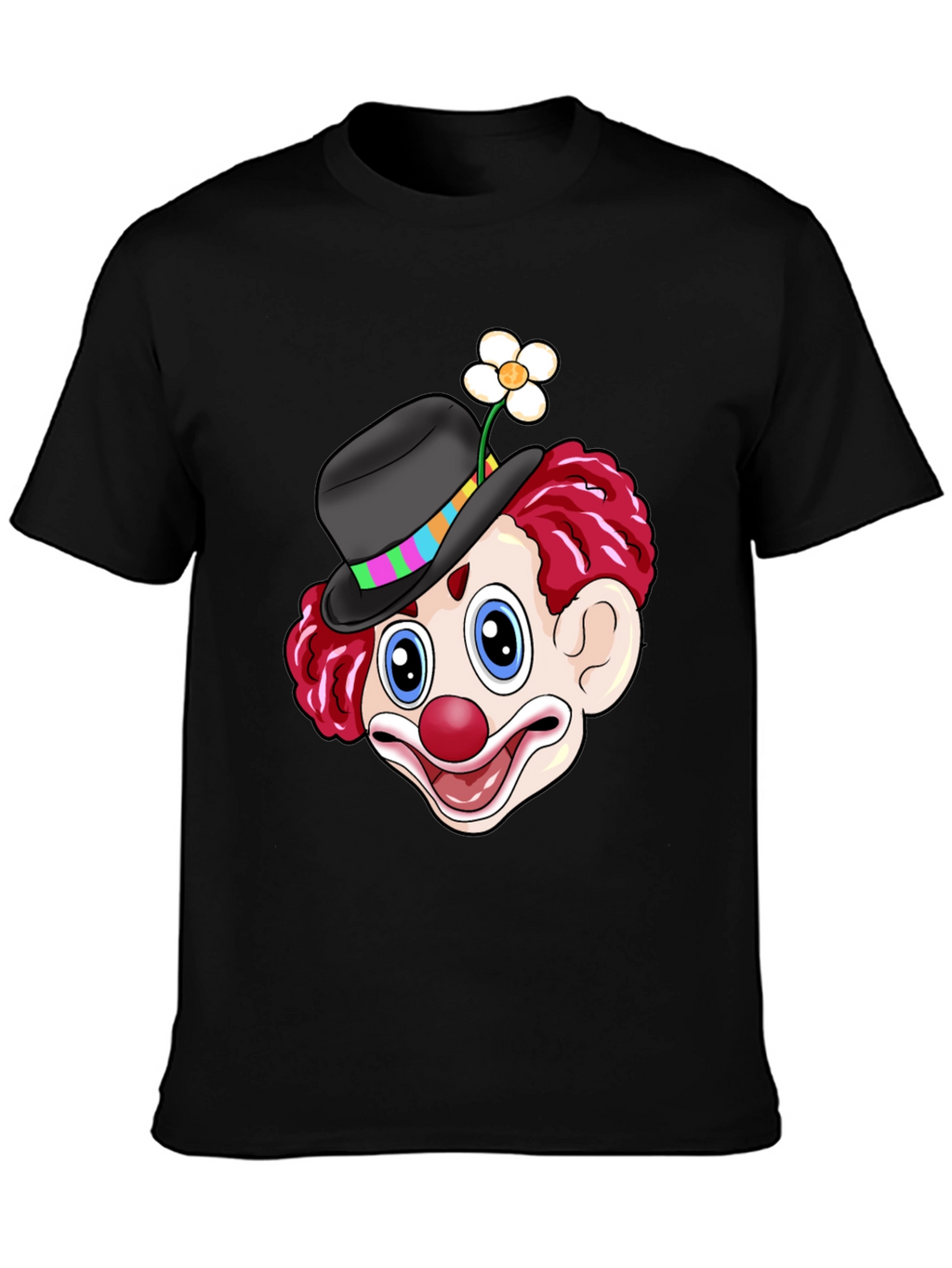 Clown Graphic Tee - Fun Novelty Shirt