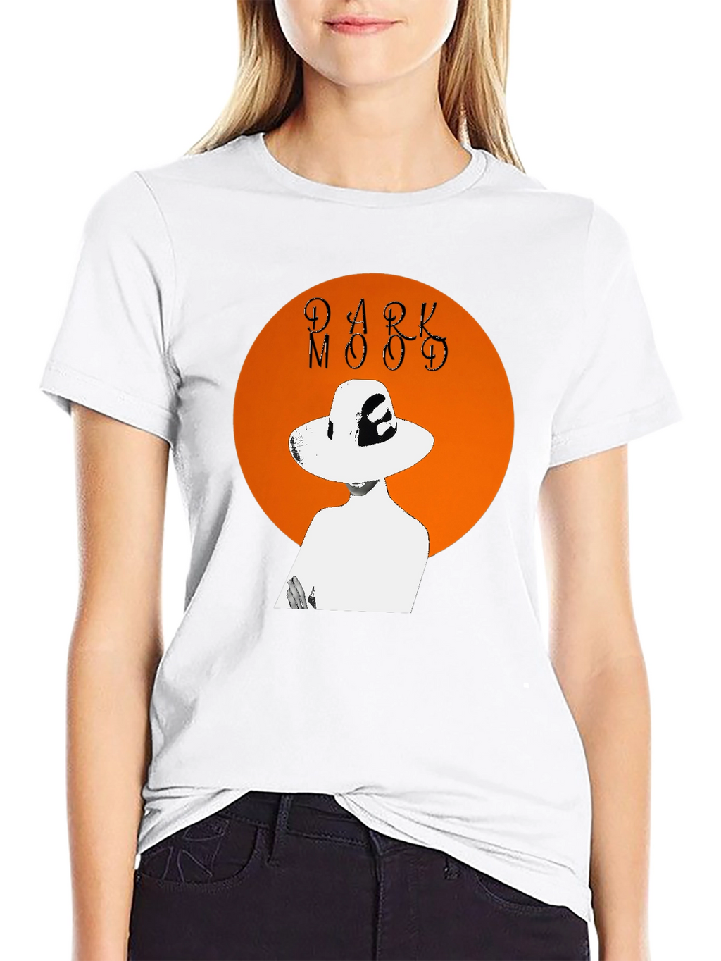 Dark Mood Graphic Tee - Stylish Unisex T-Shirt