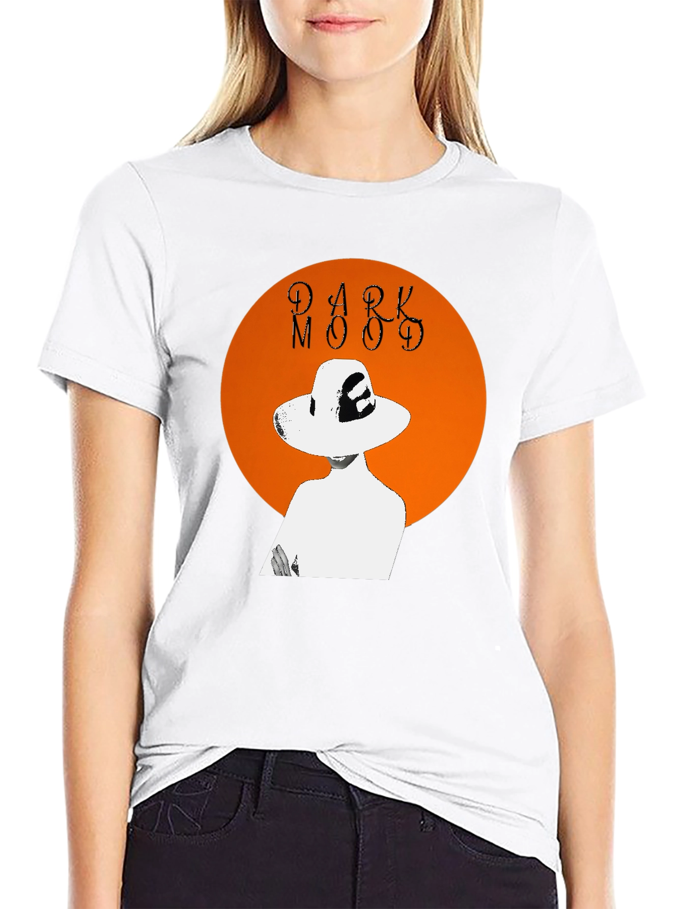 Dark Mood Graphic Tee - Stylish Unisex T-Shirt