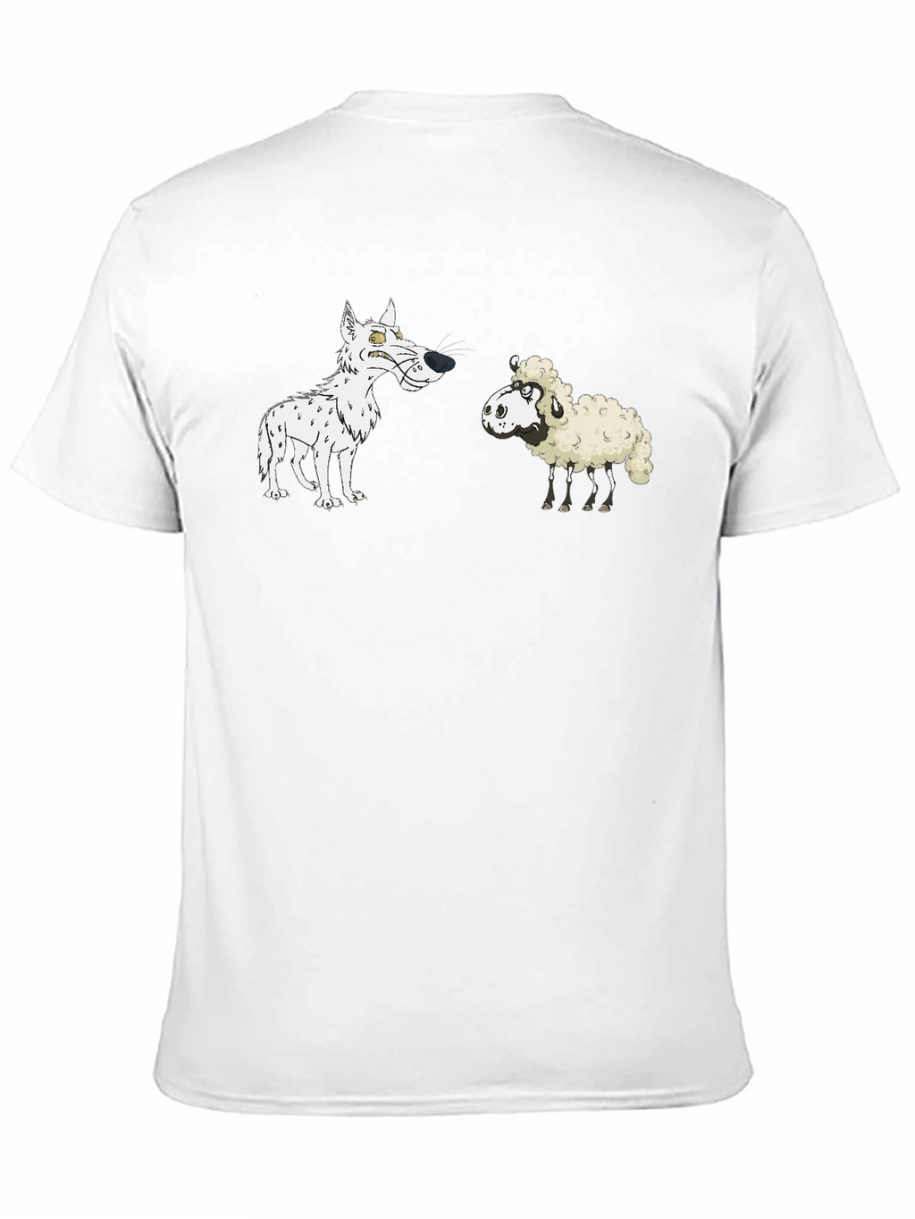 Wolf and Sheep Graphic T-Shirt