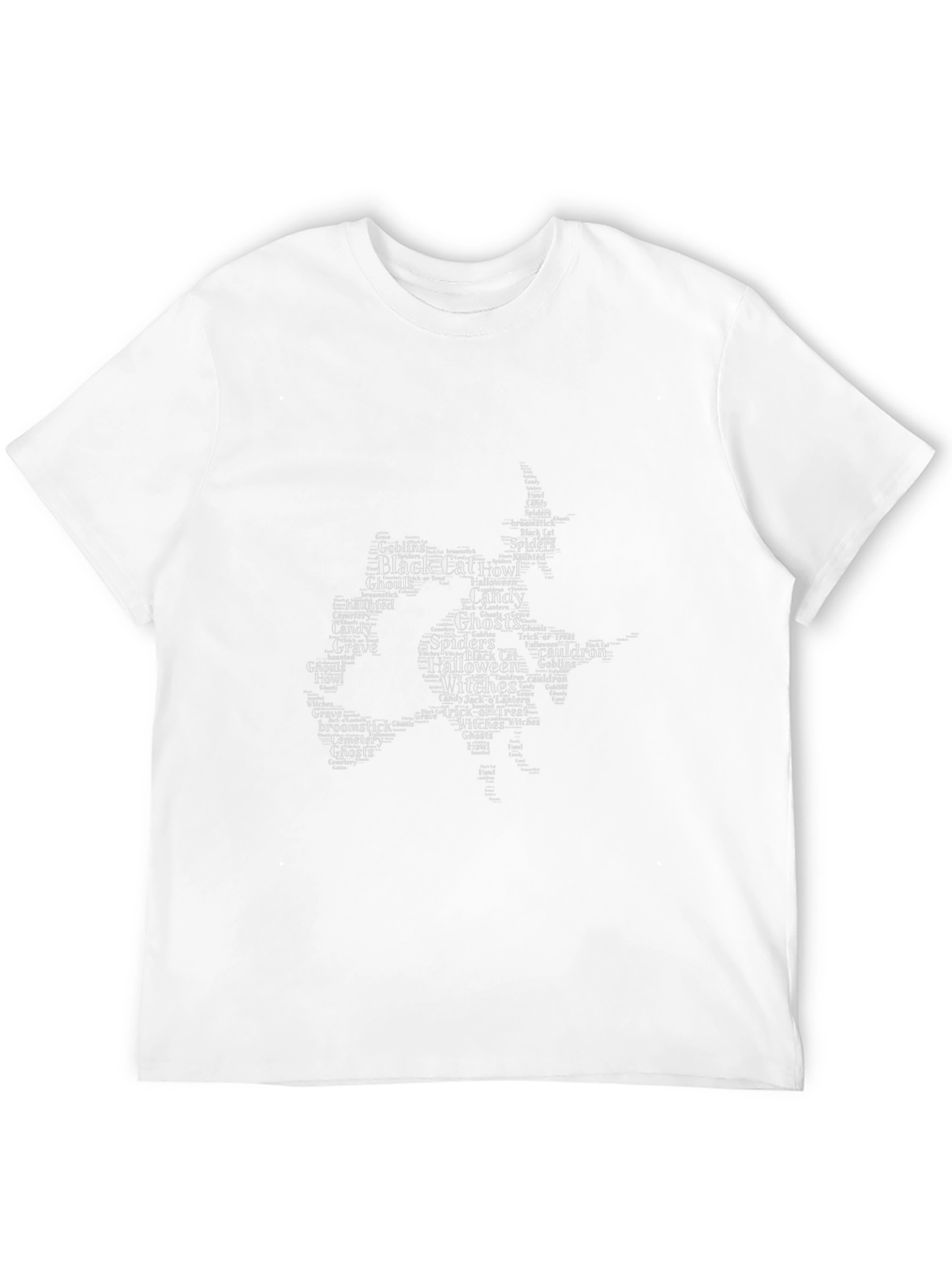Halloween Word Art Witch T-Shirt