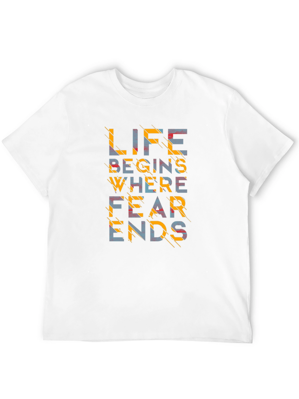 Life Begins Where Fear Ends Graphic Tee