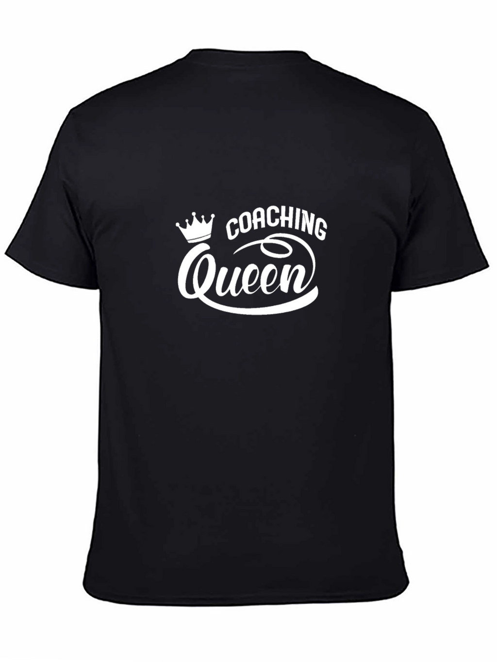 Coaching Queen Graphic Tee - Black T-Shirt